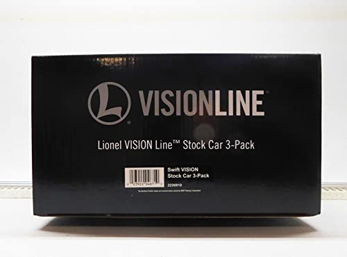 Lionel Swift VISIONLINE Stock Car 3 Pack O Gauge Red
