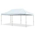 Caravan Canopy 10x20 Foot Aluma Basic Straight Leg Kit White