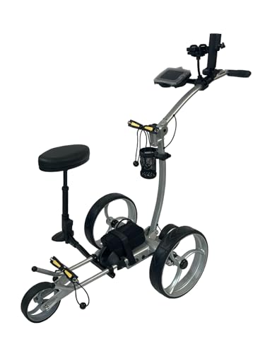 Insanity Golf PGL Electric Golf Cart with Remote Control Silver
