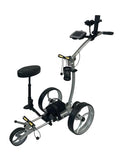 Insanity Golf PGL Electric Golf Push Cart Silver