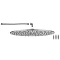 Jaclo 16" Round Square Flush Mount Rain Machine