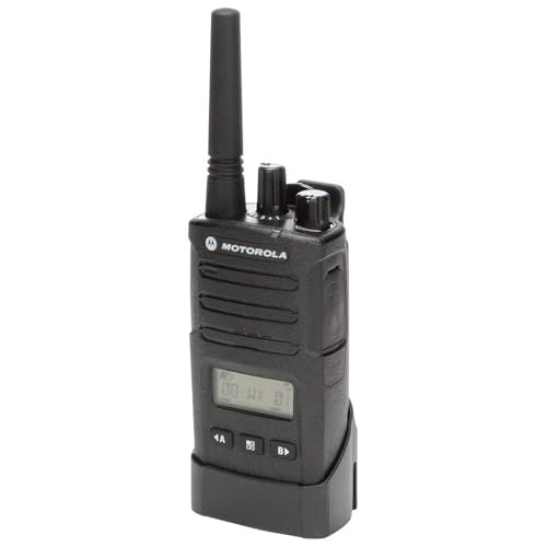 Motorola Solutions RMU2080D 2-Way Business Radio Bundle with Charger & Mics Black