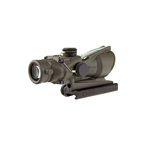 Trijicon ACOG TA31-D-100312 4x32 Dual Illuminated Green Chevron Scope OD Green Finish