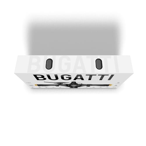 BUGATTI 10" Electric Scooter LED Lights Rear Brakes Black