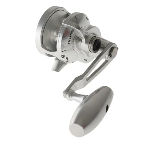 Accurate Boss Valiant 500 Narrow Slow Pitch Jigging Reel BV-500N-SPJ Metallic