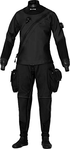 Bare Women's Expedition HD2 Tech Drysuit Small Black