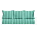 Mozaic Sorra Home Richloom Outdoor/Indoor Deep Seating Sofa Pillow and Cushion Set 25in x 25in x 5in Preview Lagoon