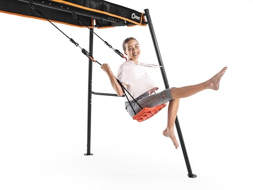 Vuly 360 Pro Max Large 3 Bay Swing Set Black