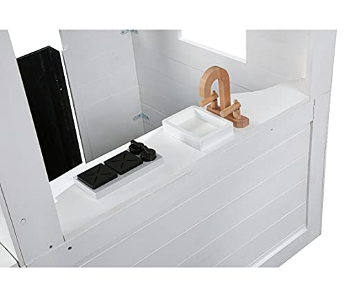 2MamaBees Ajure Playhouse White/Black