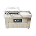 INTSUPERMAI Two Chamber Vacuum Sealer Stainless Steel Food Packaging Machine 21.8inch