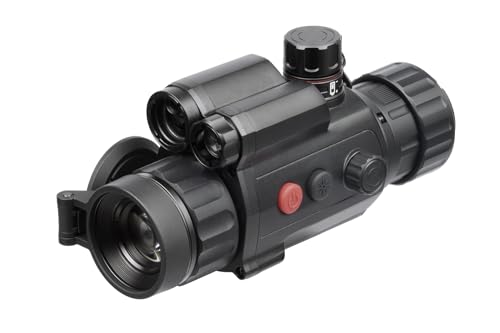 AGM Global Vision Neith LRF DC32-4MP Digital Day & Night Vision Clip-On System with Laser RangeFinder Black