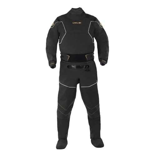 Level Six Emperor Blackout Drysuit Black