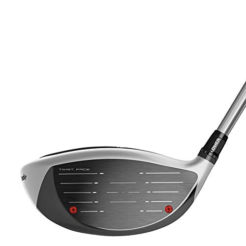 TaylorMade Golf M5 Driver 9.0 Loft Left Hand Stiff Flex Mitsubishi Tensei CK Orange 60 Matte Black/Silver