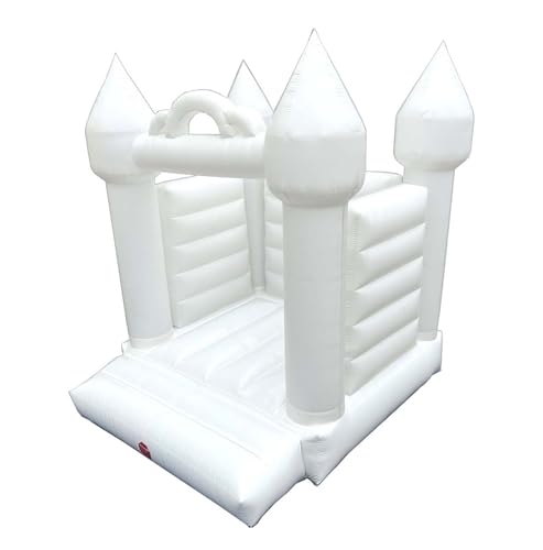 Pogo Bounce House White Inflatable Castle 13x12x14.5 ft