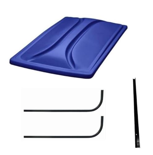 3G Universal 80" Golf Cart Roof Kit Blue EZGO TXT 1994+
