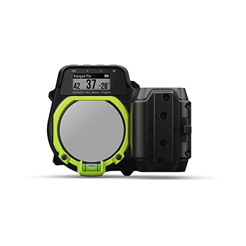 Garmin Xero A1 Bow Sight Right Handed Bundle with AAA Batteries and Cleaning Cloth Black