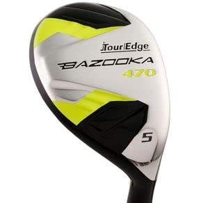 Tour Edge Golf Bazooka 470 Black Complete Set - Steel - RH Black/Yellow