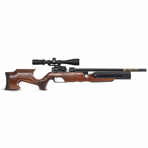 Aselkon MX6 Air Rifle Wood .25 Caliber Brown