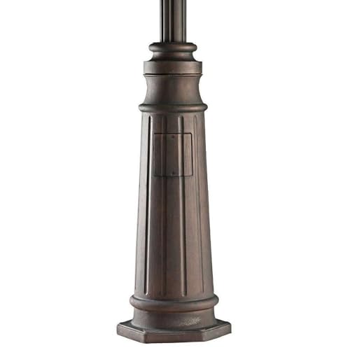 Kichler Outdoor Post Accessory Black Material