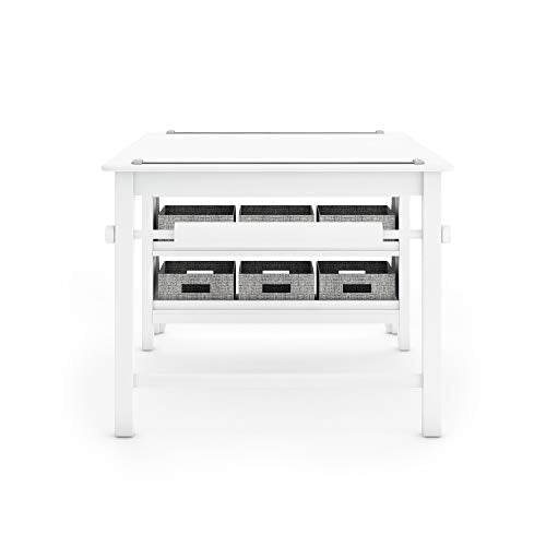 Martha Stewart Kids' Art Table and Chair Set Creamy White