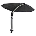 TACO Marine ShadeFin Mini with Bag & Swivel Seat Mount Kit Black