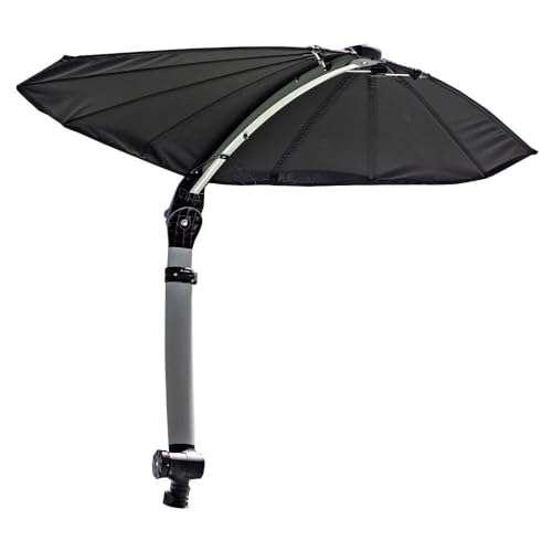TACO Marine ShadeFin Mini with Bag & Swivel Seat Mount Kit Black