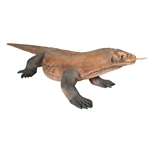 Design Toscano Grand-Scale Wildlife Komodo Dragon Statue Full Color