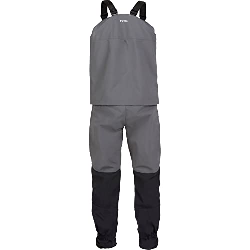 NRS Men's Recoil Gore-TEX Pro Dry Bibs Gray XL