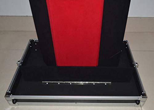 ZQION Carrying Case & Fold-up Table Base for Magic Tricks