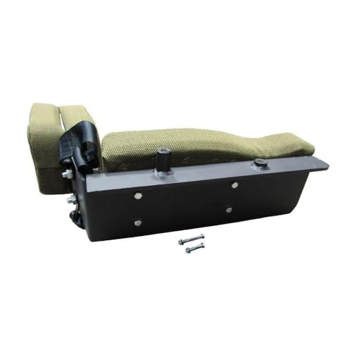 SOLOGEAR Side Kick Buddy Seat Fabric Dark Kayak Brown for John Deere 4230 9400 7700
