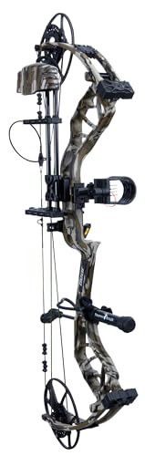 Bear Archery Gamekeeper Ready to Hunt Compound Bow Package Left Hand Mossy Oak Bottomland