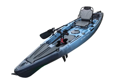 Reel Yaks Pedal Fin Drive Fishing Kayak Iceberg Charcoal