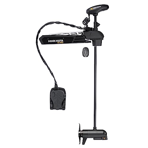 Minn Kota Ultrex 112 lb. Thrust Trolling Motor 60" Shaft MEGA Down Imaging Micro Remote Black
