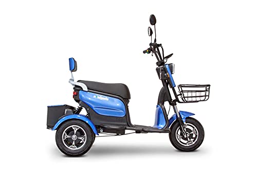 eWheels EW-12 3 Wheel Mobility Scooter 15 mph Black4
