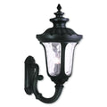 Livex Oxford 4 Light Outdoor Wall Lantern Black