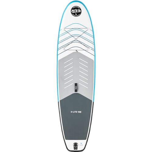 NRS X-Lite 10.8 Inflatable SUP Board White/Blue/Grey