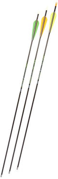 Gold Tip Kinetic XT 500 Arrows with 4-Inch Vanes Black