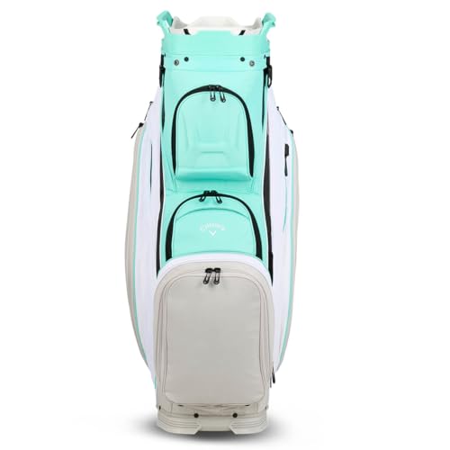 Callaway Golf ORG 14 Cart Bag 2024 Aqua/White/Silver