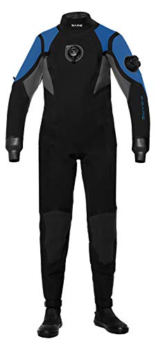 Bare Women's Guardian Pro Drysuit Blue X-Small Short