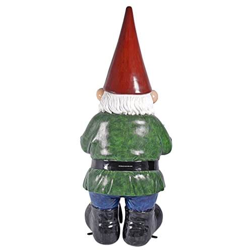 Design Toscano Gottfried the Giant's Bigger Brother Garden Gnome Statue Multicolored