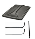 3G Universal 80" Graphite Extended Roof Kit for EZGO TXT Golf Carts