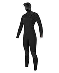 O'NEILL Women's Hyperfreak 5.5/4 Chest Zip Hooded Wetsuit 2022-12 Black/Black