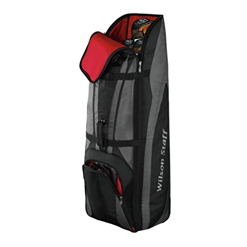 WILSON Staff Pro Wheeled Travel Cover Black