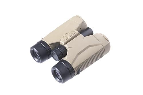 ATN 10x42 Laser Ballistics 3000m Binocular with Laser Rangefinder, Bluetooth, Ballistic Calculator, Mobile App Black