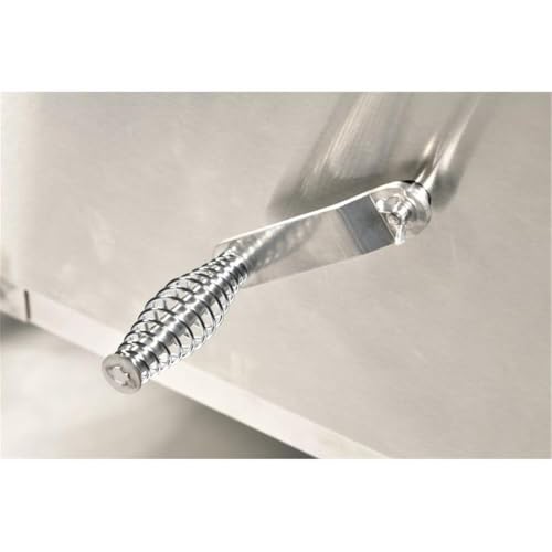 IG Charcoal BBQ IG693247 Stainless Steel Barbeque Grill Silver