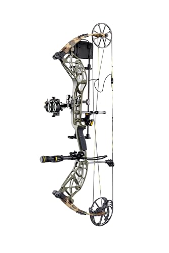 Bear Archery The Hunting Public Adapt 2+ Ready to Hunt Compound Bow Package Right Hand Throwback Green