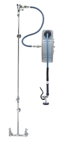 T&S Brass B-1444 Hose Reel Assembly with 50-Foot Hose Reel