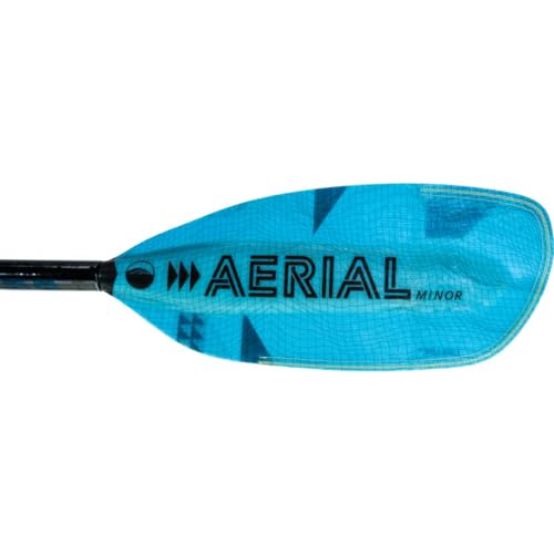 AQUA BOUND Aerial Minor Fiberglass Bent Shaft Kayak Paddle Blue 200 cm
