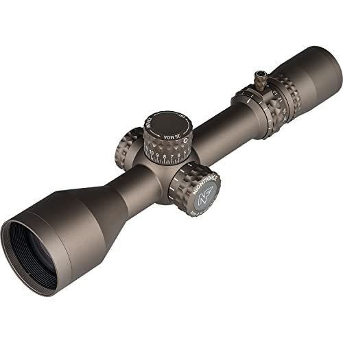 Nightforce NX8 2.5-20x50mm F1 Illuminated Moar Hunting Scope Black Matte