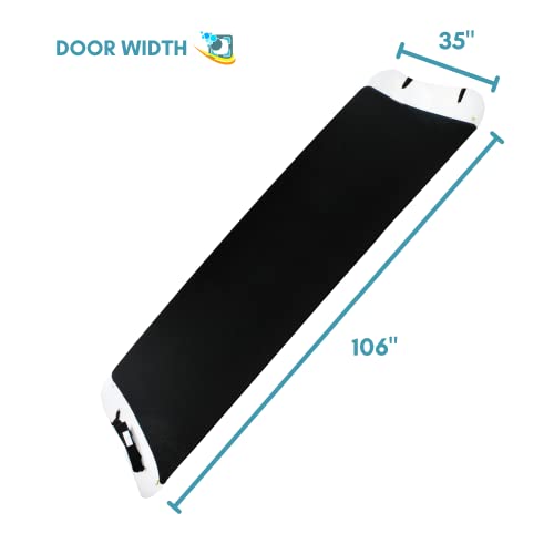 Spa Sled Movers Door Width 106" X 35" White